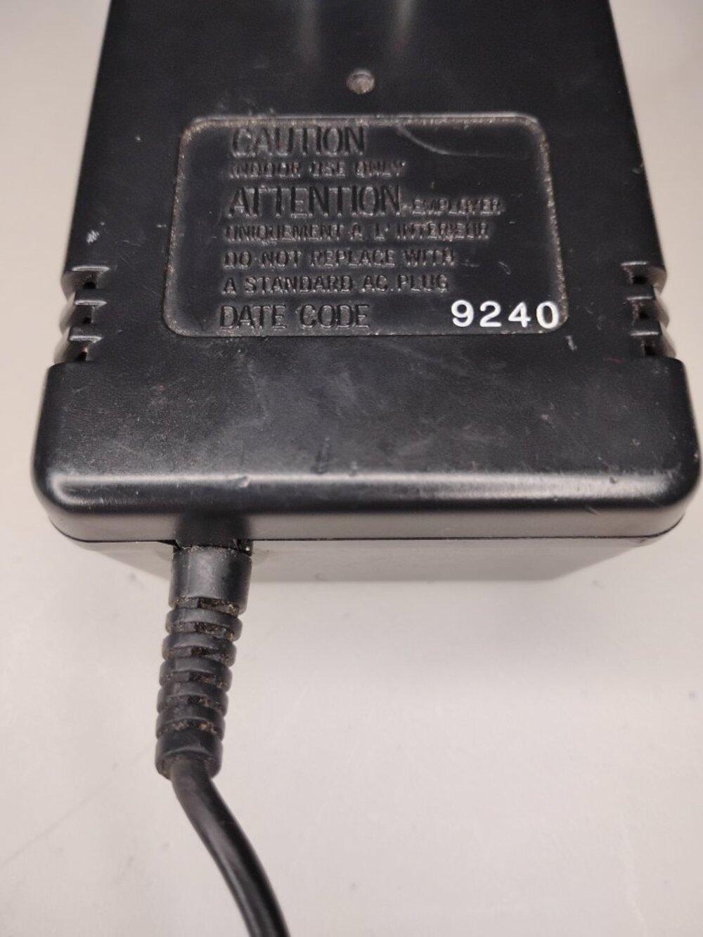 Original Seg Genesis Plug-In Power Supply AC Adapter Model 1602-2 - Picture 16 of 16